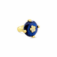 labradorite ring with diamonds