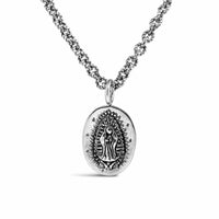 lady of guadalupe silver medal