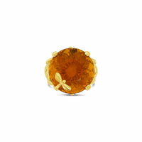 madeira orange citrine ring