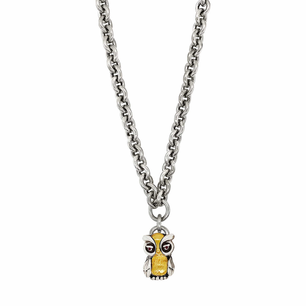 Sterling Silver Owl Jewelry Saint By Sarah Jane Jewelry