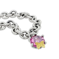 pink butterfly bracelet