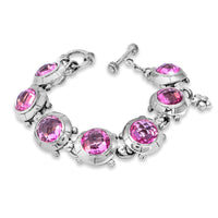 pink turtle bracelet