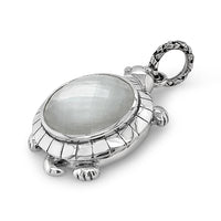 turtle pendant with mother of pearl