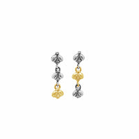 bee drop earrings