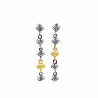 2.5" swarm bee earrings