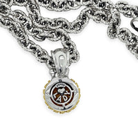 ladybug pendant backside