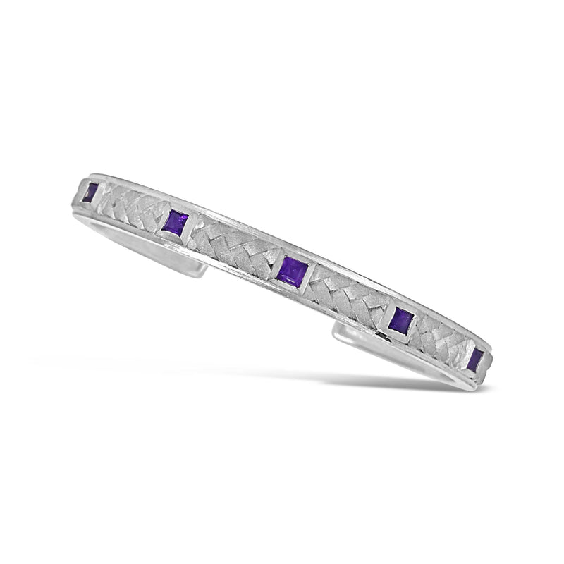 products/amethyst-princess-cut-herringbone-cuff-bracelet-silver-60101-1.jpg