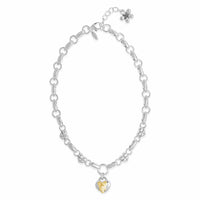 angel necklace silver