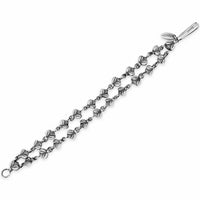 beeline bee bracelet with silver bees
