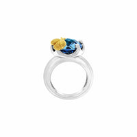 blue bee ring