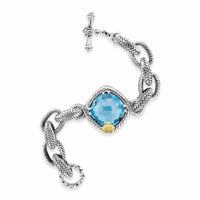 blue topaz bracelet