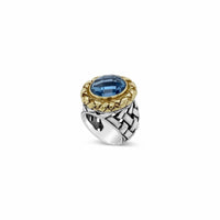 blue topaz nobility ring