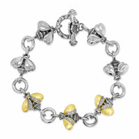 busy bee bracelet with diamonds
