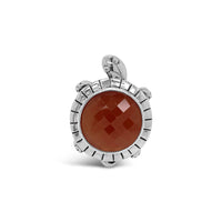 carnelian turtle ring
