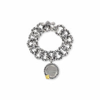 charm bracelet with initials