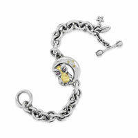 crescent moon bracelet