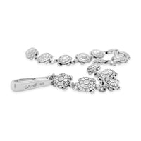sterling silver turtle bracelet