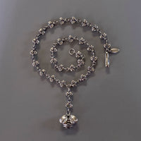 diamond bee necklace