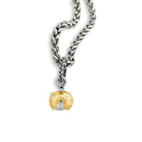 diamond ladybug pendant on chain