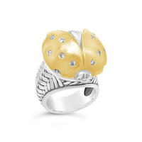 diamond ladybug ring
