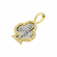 diamond st. patrick medal gold