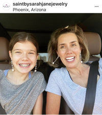 freshwater pearl drop earrings