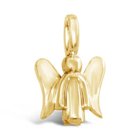 gold guardian angel charm