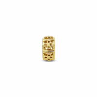 gold cross eternity ring