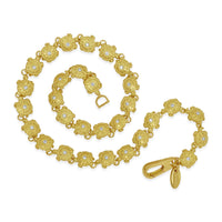 gold turtles necklace