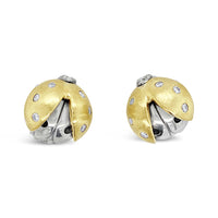 ladybug diamond earrings