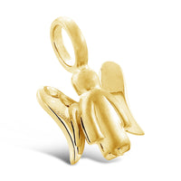 gold angel pendant