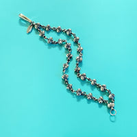 bee bracelet silver