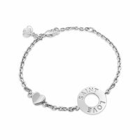 lifesaver bracelet silver