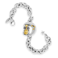 crescent moon bracelet