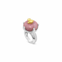 pink opal ring