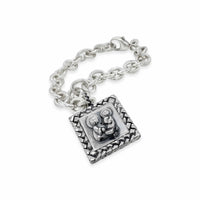 saint anthony charm bracelet