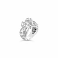 diamond frog ring