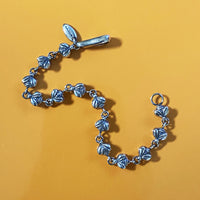 bee bracelet silver