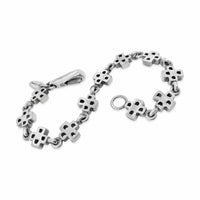 silver cross bracelets