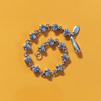 silver bee bracelet