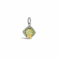 small citrine pendant for necklace