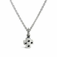 small cross necklace