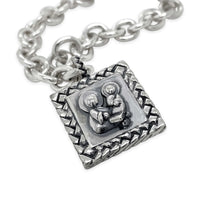 small saint anthony bracelet charm