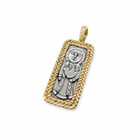 st. francis of assisi medal gold silver
