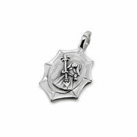 st. joan of arc medal silver