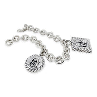 st. anthony charm bracelet with st. rita