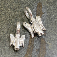 sterling silver angel pendant