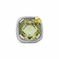 sterling silver citrine ring