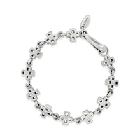 sterling silver cross bracelet