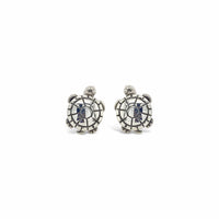 sterling silver turtle earrings studs